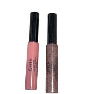New' Set 2)OFRA Lip Gloss in Cherry Mocha /Truffle Lipgloss . 27 FL oz